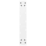 Dining Table Legs White 2 pcs 50x cm Steel 4013301