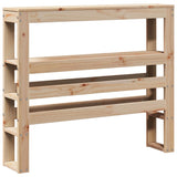 Bed Frame without Mattress 100x200 cm Solid Wood Pine 3306465