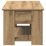 Coffee Table Artisan Oak 79x49x41 cm Engineered Wood 856929