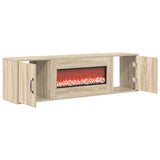 Electric Fireplace Sonoma 140.5 x 30 x 39 cm Engineered wood 8021001