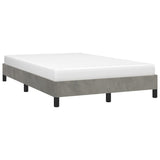 Bed Frame without Mattress Light Grey 120x190 cm Small Double Velvet 3269625