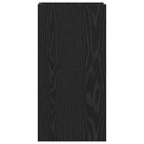 Plant Stand Black Oak 30 x 30 x 60 cm Engineered Wood 899597
