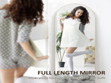 150cm Arched Full Length Mirror - Gold Tone T3398P343300