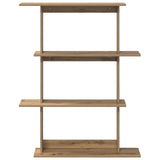 Wall Shelf Artisan Oak 100 x 20 x 126 cm Engineered Wood 8012067