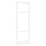 Interior Door with Glass ORKDAL White 73.5 x 198.5 cm 4102684