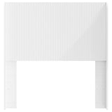 Headboard White Engineered Wood 889615
