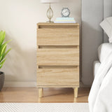 Bedside Cabinet Sonoma Oak 40x35x70 cm Engineered Wood 819663