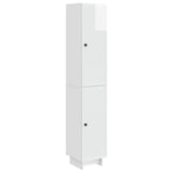 Cabinet Set 2 pcs High Gloss White 34.5 x 33 x 90 cm 3416371