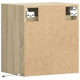 TV Wall Cabinets with LED Lights 2 pcs Sonoma Oak 41x31x45 cm 852276