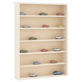 Wooden Collector's Display Case with 6 Shelves 40x8.5x55cm 4017381