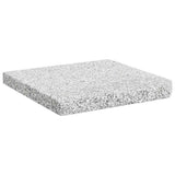 Umbrella Weight Plate Granite 25 kg Square Grey 45070