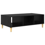 Coffee Table Black Oak 102 x 55 x 35 cm Engineered Wood 875121