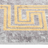 Rug Washable 190x300 cm Grey 337938