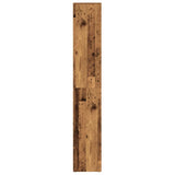 Bathroom Cabinet Old Wood 30x30x183.5 cm Engineered Wood 859393