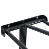 Foldable Saddle Rack Wall Mounted Black Iron 172437