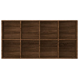 Book Cabinet/Sideboard Brown Oak 66x30x130 cm Engineered Wood 815251