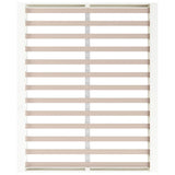 Bed Frame without Mattress White 180x200 cm Super King Solid Wood 820662