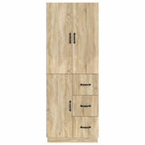 Cabinet Set 2 pcs Sonoma Oak Engineered Wood 3416819