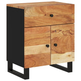 Bedside Cabinet 50x33x60 cm Solid Wood Acacia&Engineered Wood 350669