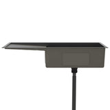 Handmade Kitchen Sink Black Stainless Steel 51527