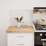 Kitchen Worktop 60x63.5x4 cm Solid Wood Oak Rectangular 4009002