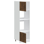 Oven Cabinets 2 pcs Lucca Smoked Oak Engineered Wood 3315046