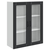 Dishwasher Panel Kalmar Black 80 x 31 x 100 cm Engineered Wood 884805