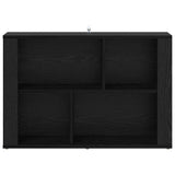 Sideboard Black Oak 80 x 30 x 53 cm Engineered Wood 881101