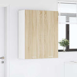 Hanging Cabinet Sonoma Oak 80 x 31 x 100 cm Engineered Wood 884364