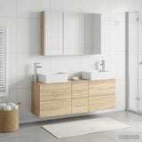 Bathroom Furniture Set 4 pcs Sonoma Oak 3406865