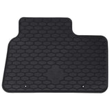 Car Mat 4 pcs Black suitable for Toyota AYGO X 2022- Rubber 42029123