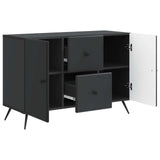 Sideboard with Drawer Black 89 x 34.5 x 60 cm Engineered Wood 895576