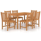 Garden Dining Set Warm Teak 3059930