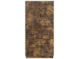 Cabinet Set 2 pcs Smoked Oak 66 x 34.5 x 87 cm Engineered Wood 3416804