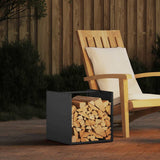 Firewood Rack Anthracite 40x40x40 cm Cold-rolled steel 864239