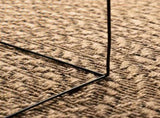 Rug "ZIZUR" 120 cm Jute Look Indoor and Outdoor 364836
