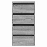 Corner Chest of Drawers Grey Sonoma 40x41x76 cm Engineered Wood 852866