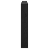 Headboard Black Oak 200 x 17 x 102 cm Engineered Wood 886255