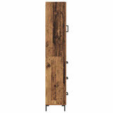 Highboard Old Wood 69.5 x 34 x 180 cm Engineered Wood 3415774