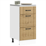 Kitchen Base Cabinet Lucca Artisan Oak Engineered Wood 854239