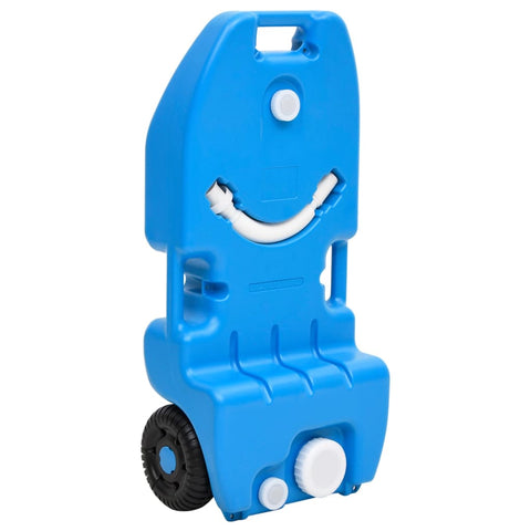 Wheeled Water Tank for Camping 25 L Blue 154413