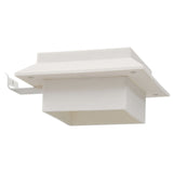 Outdoor Solar Lamps 12 pcs LED Square 12 cm White 277137