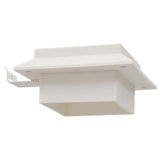 Outdoor Solar Lamps 12 pcs LED Square 12 cm White 277137