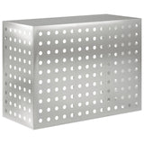 Air Conditioner Cover Silver 110 x 50 x 80 cm Galvanised Steel 8014141
