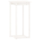 3 Piece Bar Set White Solid Wood Pine 3124733