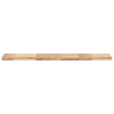 Floating Shelves 4 pcs 140x30x4 cm Untreated Solid Wood Acacia 3279466