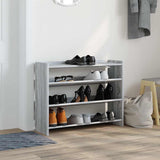 Shoe Rack Grey Sonoma 80x25x62 cm Engineered Wood 859919