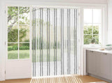 Insect Curtain Chenille Grey and White 118 x 220 cm 100% PP 42034460