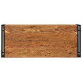 Coffee Table Brown 120 x 50 x 38 cm Solid acacia wood 4104713