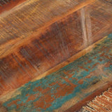 Square Table Top 60x60 cm 25-27 mm Solid Reclaimed Wood 286052